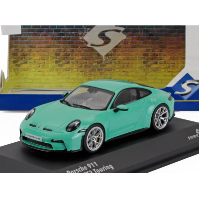 SOLIDO PORSCHE 911 992 GT3 TOURING COUPE 2023 - MINT GREEN 1/43