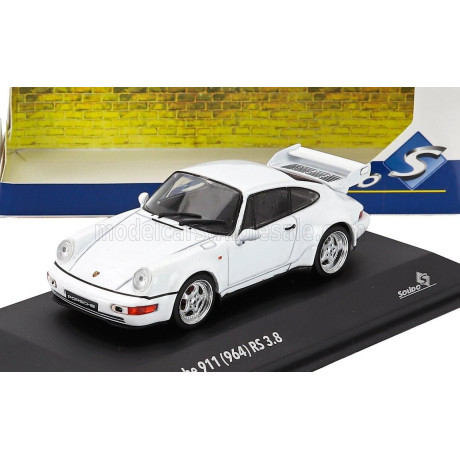 SOLIDO PORSCHE 911 964 3.8 RS COUPE 1994 - WHITE 1/43