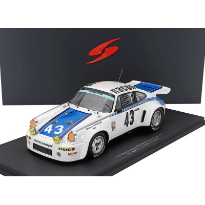 SPARK MODEL PORSCHE 911 CARRERA RSR TEAM ECURIE ESCARGOT N 43 WINNER 24h DAYTONA 1977 HURLEY HAYWOOD - JOHN GRAVES - DAVE HELMIC