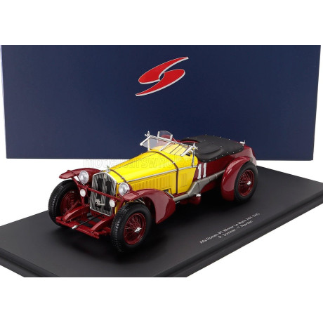 SPARK MODEL ALFA ROMEO 8C 2300MM 2.3L SUPERCHARGED TEAM SOC. ANON. ALFA ROMEO N 11 WINNER 24h LE MANS 1933 TAZIO NUVOLARI - RAYM