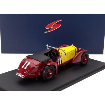 SPARK MODEL ALFA ROMEO 8C 2300MM 2.3L SUPERCHARGED TEAM SOC. ANON. ALFA ROMEO N 11 WINNER 24h LE MANS 1933 TAZIO NUVOLARI - RAYM