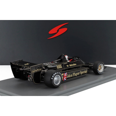 SPARK MODEL LOTUS F1  79 JPS N 5 WORLD CHAMPION WINNER BELGIUM GP MARIO ANDRETTI 1978 - BLACK GOLD 1/18