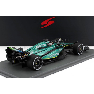 SPARK MODEL ASTON MARTIN F1  AMR23 TEAM ARAMCO COGNIZANT N 18 CANADA GP 2023 LANCE STROLL - GREEN 1/18