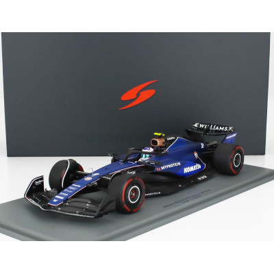 SPARK MODEL WILLIAMS F1  FW46 TEAM WILLIAMS RACING N 2 SEASON 2024 LOGAN SARGEANT - 2 TONE BLUE 1/18