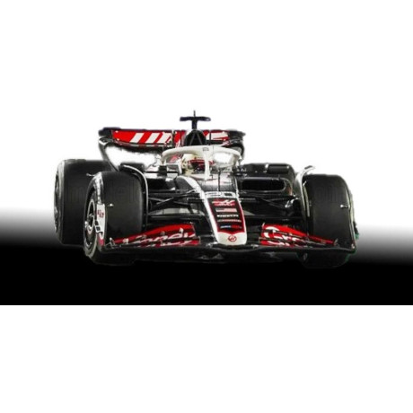 SPARK MODEL HAAS F1  FW24 TEAM MONEYGRAM HAAS N 20 SEASON 2024 KEVIN MAGNUSSEN - BLACK WHITE 1/18