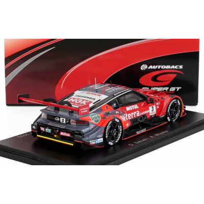 SPARK MODEL NISSAN Z NISMO TEAM NDDP N 3 GT500 CLASS SUPER GT 2025 DAIKI SASAKI - ATSUSHI MIYAKE - RED 1/43