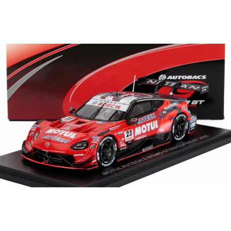 SPARK MODEL NISSAN Z NISMO TEAM NDDP N 23 GT500 CLASS SUPER GT 2025 KATSUMASA CHIYO - MITSUNORI TAKABOSHI - RED 1/43
