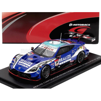 SPARK MODEL NISSAN Z NISMO TEAM KONDO RACING N 24 GT500 CLASS SUPER GT 2025 TSUGIO MATSUDA - TEPPEI NATORI - BLUE BLACK 1/43