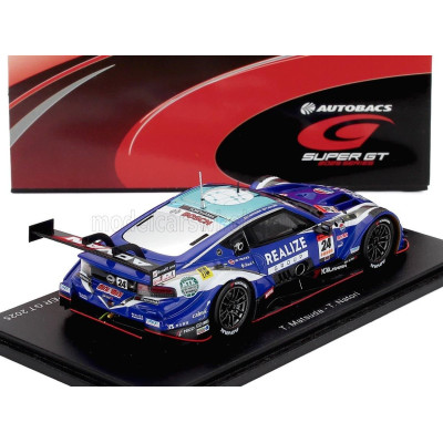SPARK MODEL NISSAN Z NISMO TEAM KONDO RACING N 24 GT500 CLASS SUPER GT 2025 TSUGIO MATSUDA - TEPPEI NATORI - BLUE BLACK 1/43