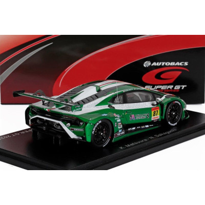 SPARK MODEL LAMBORGHINI HURACAN GT3 EVO 2 5.2L V10 TEAM JLOC N 87 GT300 CLASS SUPER GT 2025 KOSUKE MATSUURA - NATSU SAKAGUCHI -