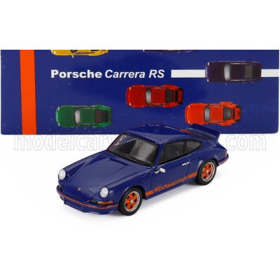 SPARK MODEL PORSCHE 911 2.7 RS COUPE 1973 - BLUE 1/64