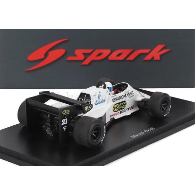 SPARK MODEL SPIRIT F1  101 N 21 DAN MARINO GP 1984 MAURO BALDI - WHITE BLACK 1/43