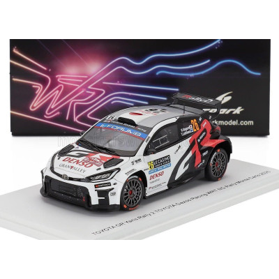 SPARK MODEL TOYOTA YARIS GR RALLY2 HYBRID TEAM TOYOTA GAZOO RACING WRT NG (night version) N 26 RALLY MONTECARLO 2025 HIKARU KOGU