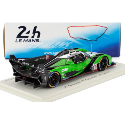 SPARK MODEL LAMBORGHINI SC63 3.8L V8 TURBO TEAM LAMBORGHINI IRON LYNX N 19 24h LE MANS 2024 ROMAIN GROSJEAN - MATTEO CAIROLI - A