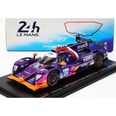 SPARK MODEL ORECA 07 GIBSON GK428 4.2L V8 TEAM UNITED AUTOSPORTS USA N 23 24h LE MANS 2024 BEN HANLEY - FILIPE ALBUQUERQUE - BEN