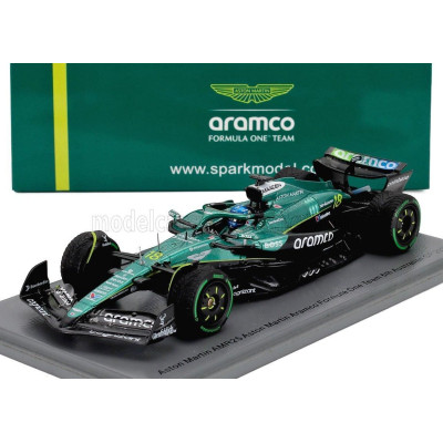 SPARK MODEL ASTON MARTIN F1  AMR25 TEAM ARAMCO COGNIZANT N 18 AUSTRALIAN GP 2025 LANCE STROLL - GREEN BLACK 1/43