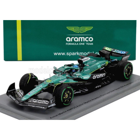 SPARK MODEL ASTON MARTIN F1  AMR25 TEAM ARAMCO COGNIZANT N 18 AUSTRALIAN GP 2025 LANCE STROLL - GREEN BLACK 1/43