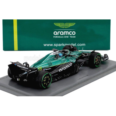 SPARK MODEL ASTON MARTIN F1  AMR25 TEAM ARAMCO COGNIZANT N 18 AUSTRALIAN GP 2025 LANCE STROLL - GREEN BLACK 1/43