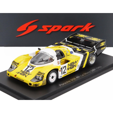 SPARK MODEL PORSCHE 956 2.6L TWIN TURBO TEAM SORGA JOEST RACING N 12 24h LE MANS 1983 CLEMENS SCHICKENTANZ - VOLKERT MERL - MAUR