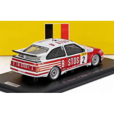 SPARK MODEL FORD ENGLAND SIERRA RS500 COSWORTH TEAM BASTOS RACING N 2 3rd 24h SPA 1989 EDDY JOOSEN - FRANK BIELA - THOMAS LINDST