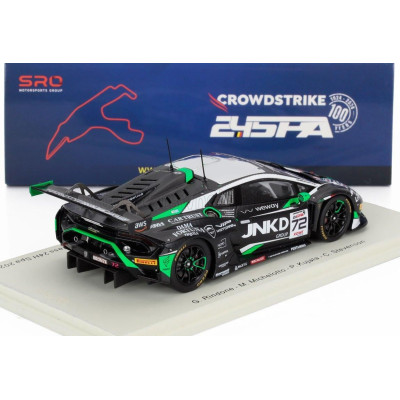 SPARK MODEL LAMBORGHINI HURACAN GT3 EVO2 5.2L V10 TEAM BARWELL MOTORSPORT N 72 3rd BRONZE CLASS 24h SPA 2024 MATTIA MICHELOTTO -