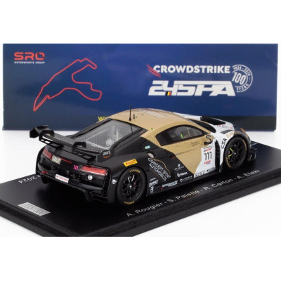SPARK MODEL AUDI R8 LMS GT3 EVO II 5.2L V10 TEAM CSA RACING N 111 24h SPA 2024 ARTHUR ROUGIER - STEVEN PALETTE - ROMAIN CARTON -