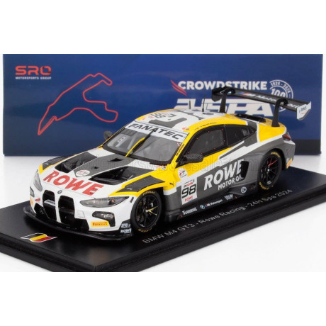 SPARK MODEL BMW 4-SERIES M4 GT3 3.0L TURBO TEAM ROWE RACING N 98 24h SPA 2024 PHILIPP ENG - NICK YELLOLY - MARCO WITTMANN - WHIT