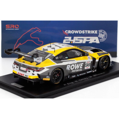 SPARK MODEL BMW 4-SERIES M4 GT3 3.0L TURBO TEAM ROWE RACING N 98 24h SPA 2024 PHILIPP ENG - NICK YELLOLY - MARCO WITTMANN - WHIT