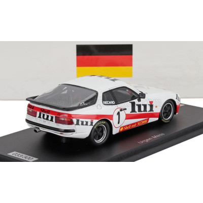 SPARK MODEL PORSCHE 944 TURBO CUP N 1 PORSCHE TURBO CUP 1986 URGEN MASS - WHITE RED 1/43