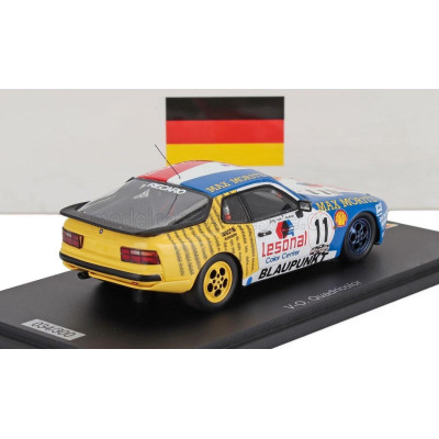 SPARK MODEL PORSCHE 944 TURBO CUP N 11 PORSCHE TURBO CUP 1989 JORG VAN OMMEN - WHITE RED BLUE 1/43