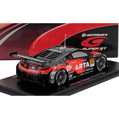 SPARK MODEL HONDA NSX GT3 TEAM ARTA N 55 GT300 CLASS SUPER GT 2020 SHINICHI TAKAGI - TOSHIKI OYU - RED BLACK 1/43