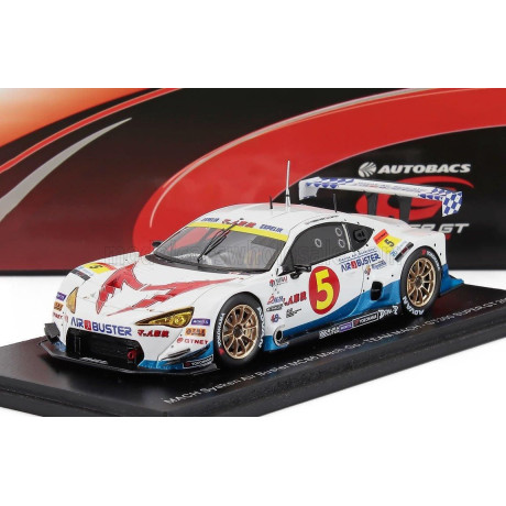 SPARK MODEL TOYOTA MC86 TEAM MACH N 5 GT300 CLASS SUPER GT 2023 Y.TOMIBAYASHI - T.MATSUI - WHITE 1/43