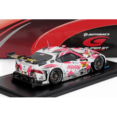 SPARK MODEL TOYOTA GR SUPRA TEAM HOPPY SCHATZ N 25 GT300 CLASS SUPER GT 2024 TOGO SUGUNAMI - TAKAMITSU MATSUI - KIMIYA SATO - WH