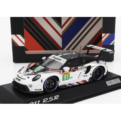 SPARK MODEL PORSCHE 911 RSR-19 GOODBYE TEAM PORSCHE GT N 91 LAST RACE WEC 8h BAHRAIN 2022 GIANMARIA BRUNI - RICHARD LIETZ - WHIT