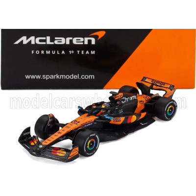 SPARK MODEL McLAREN F1  MCL39 TEAM MCLAREN N 81 WINNER CHINA GP 2025 OSCAR PIASTRI - ORANGE BLACK 1/64