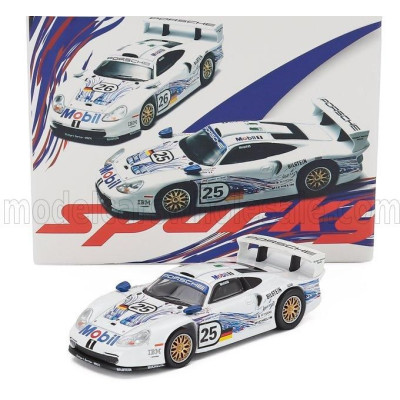 SPARK MODEL PORSCHE SET 2X 911 3.2L GT1 EVO TEAM PORSCHE AG N 25 24h LE MANS 1997 HANS JOACHIM STUCK - THIERRY BOUTSEN - BOB WOL