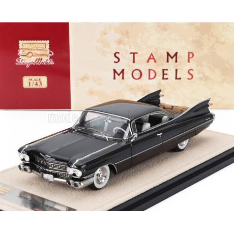 STAMP MODELS CADILLAC COUPE DE VILLE 1959 - BLACK 1/43