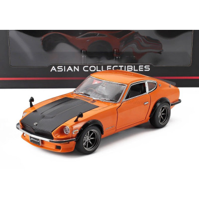 SUN STAR NISSAN FAIRLADY Z (S30) RHD 1970 - ORANGE CARBON 1/18