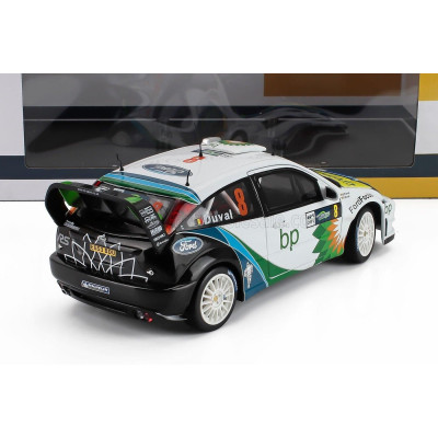 SUN STAR FORD ENGLAND FOCUS RS WRC 04 N 8 2nd RALLY DEUTSCHLAND 2004 FRANCOIS DUVAL - STEPHANE PREVOT - WHITE 1/18