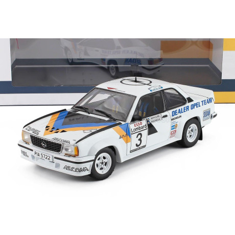 SUN STAR OPEL ASCONA 400 RALLY N 3 3rd RALLY ESSO LOMBARD RSAC SCOTTISH 1980 ANDERS KULLANG - BRUNO BERGLUND - WHITE 1/18