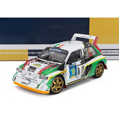 SUN STAR AUSTIN MG METRO 6R4 N 18 RALLY LEGEND 2019 RAY BREEN - SEAN HASSETT - WHITE GREEN RED 1/18