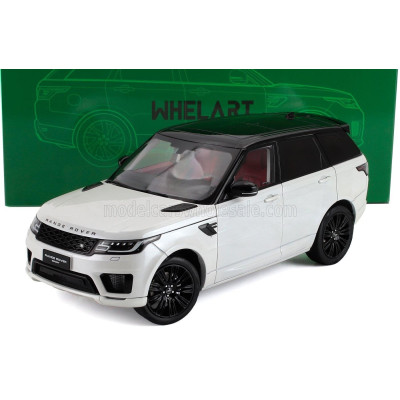 SUN STAR LAND ROVER RANGE ROVER SPORT 2014 - WHITE BLACK 1/18