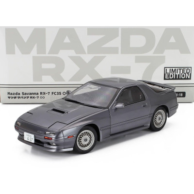 SUN STAR MAZDA RX-7 (FD3RS) SAVANNA INFINI COUPE (FC3S) 2006 - GREY MET 1/18