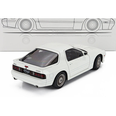 SUN STAR MAZDA RX-7 (FD3RS) SAVANNA INFINI COUPE (FC3S) 2006 - WHITE 1/18