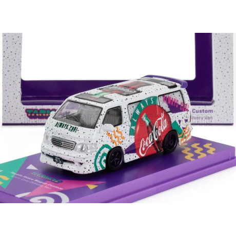 TARMAC TOYOTA HIACE VAN CUSTOM VAN COCA COLA 2018 - VARIOUS 1/64
