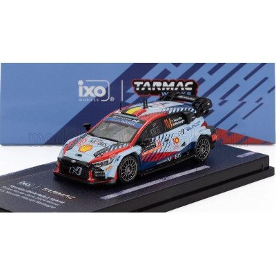 TARMAC HYUNDAI i20 N RALLY1 TEAM SHELL MOBIS WRT N 11 WINNER RALLY MONTECARLO 2024 THIERRY NEUVILLE - MARTIJN WYDAEGHE - VARIOUS