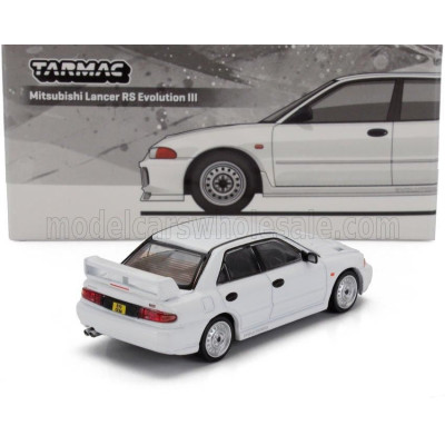 TARMAC MITSUBISHI LANCER III RS EVO 1997 - WHITE 1/64