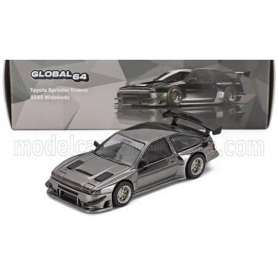 TARMAC TOYOTA SPRINTER TRUENO (AE86) 1985 - BLACK GREY 1/64