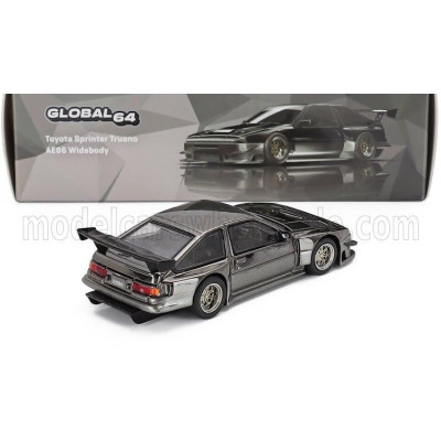 TARMAC TOYOTA SPRINTER TRUENO (AE86) 1985 - BLACK GREY 1/64