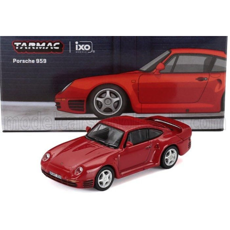 TARMAC PORSCHE 959 COUPE 1984 - RED 1/64